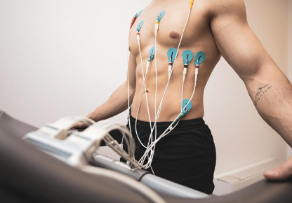 Cardiovascular Stress Test Using Treadmill
